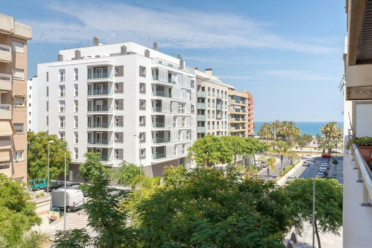 Charming Apartment On The Beach - Pool And Parking Malaga Spain