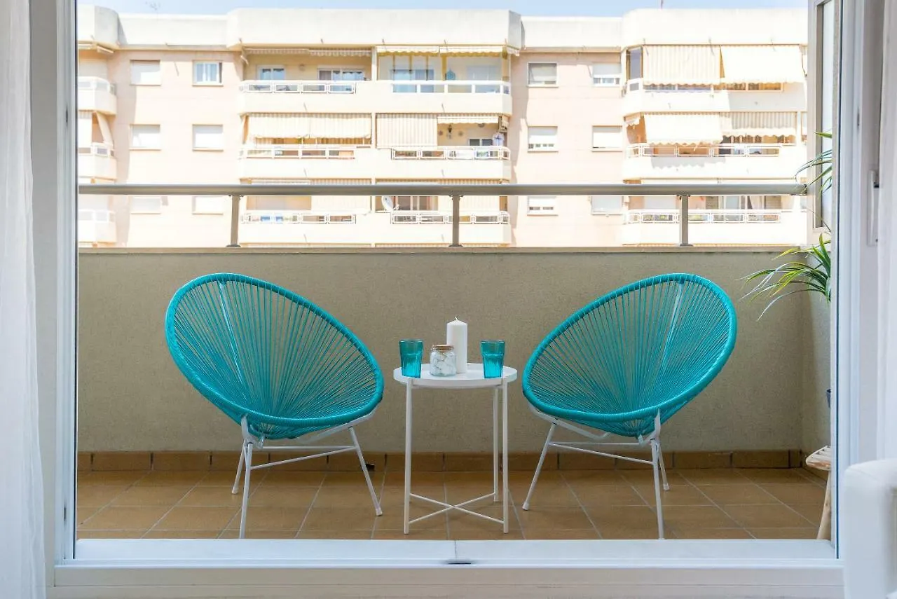 Charming Apartment On The Beach - Pool And Parking Malaga 0*,  Spain